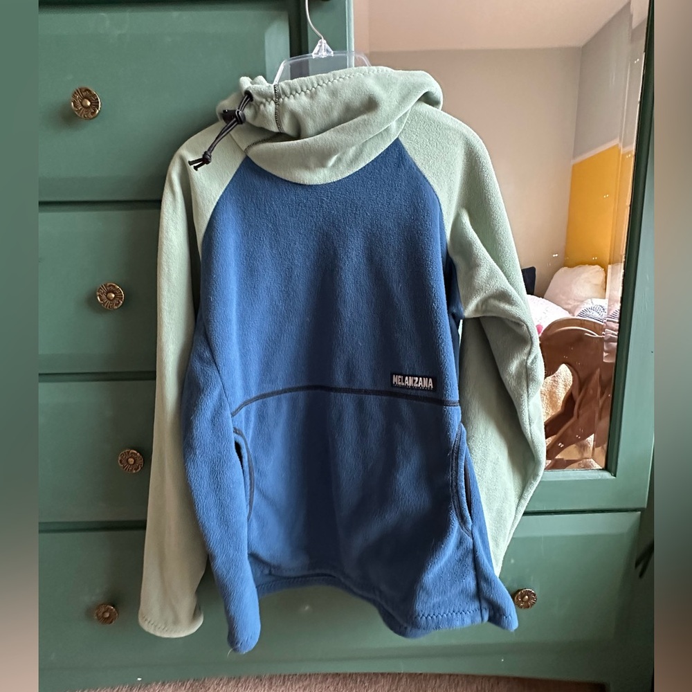Melanzana Blue/Green Windpro Hoodie